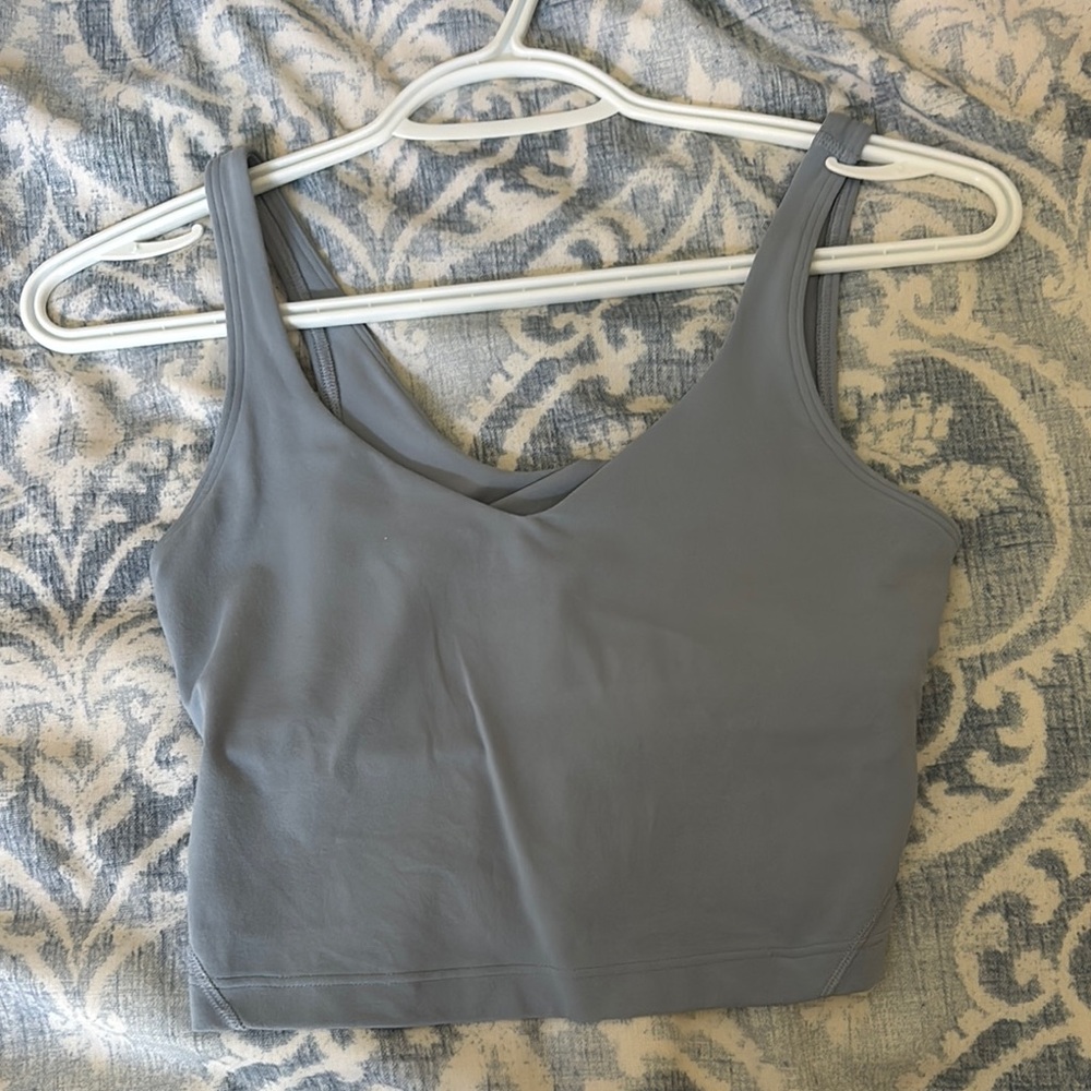 lululemon athletica Gray Tank Top